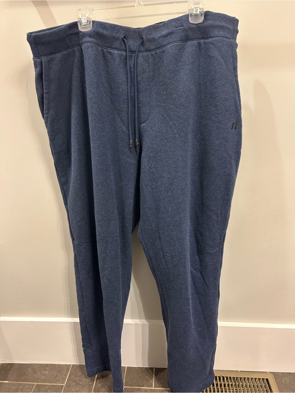 Russell Athletic Navy Blue Drawstring Jogger Pants